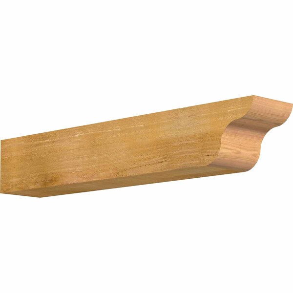Ekena Millwork Carmel Rough Sawn Rafter Tail, Western Red Cedar, 6"W x 6"H x 36"L RFT06X06X36CAR00RWR - main